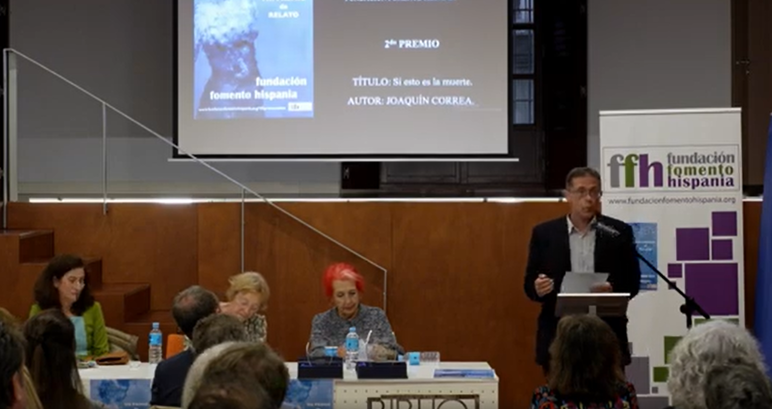 Segundo premio 2024. Título: Si esto es la muerte.